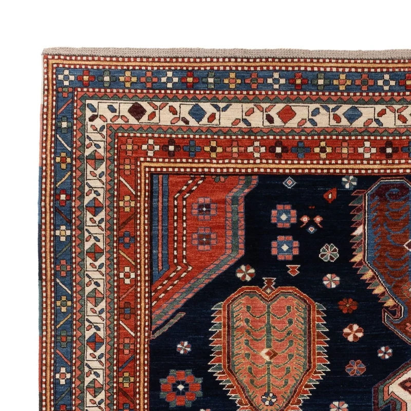 Kazak Teppich 247x328cm - Orientteppich - dunkelblau