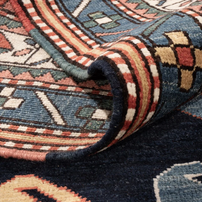 Kazak Teppich 247x328cm - Orientteppich - dunkelblau