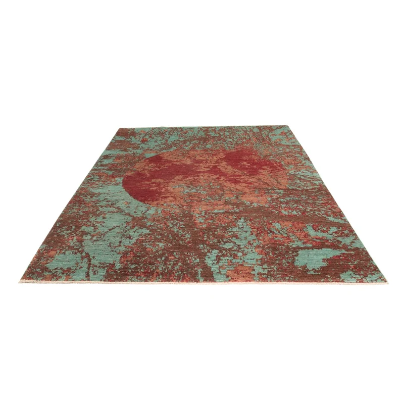 Designer Teppich 207x296cm - mehrfarbig