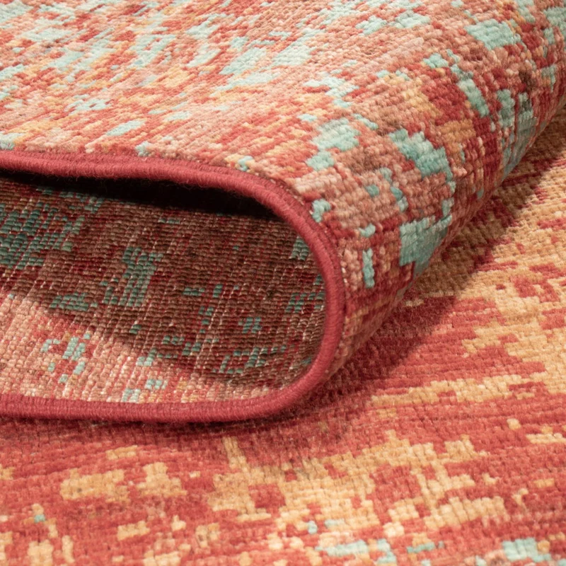Designer Teppich 155x201cm - mehrfarbig