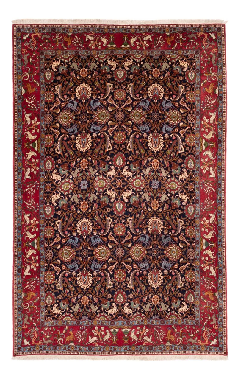 Waramin Teppich 217x340cm - Perserteppich - dunkelbeige