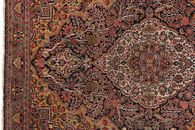Djozan · Handgeknüpft – Blau, 206x143 cm