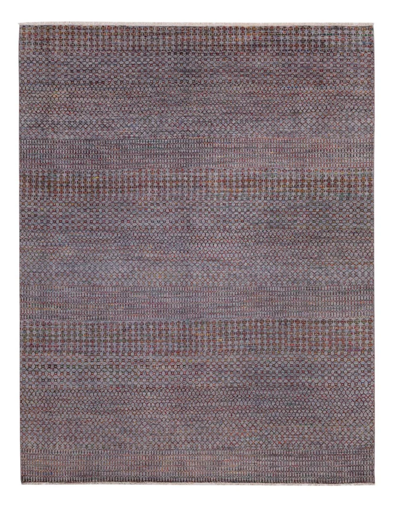 Designer Teppich 274x363cm - lila