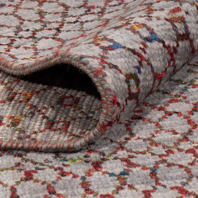 Designer Teppich 274x363cm - lila