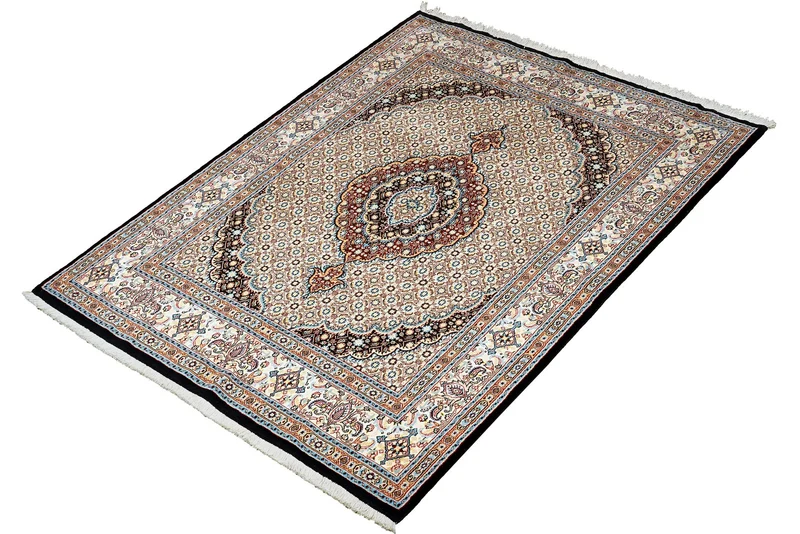 Moud Mahi · Handgeknüpft – Beige, 210x152 cm