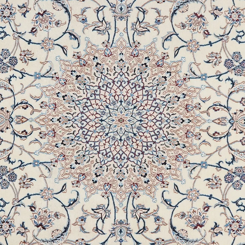 Nain 6La · Handgeknüpft – Beige, 272x170 cm