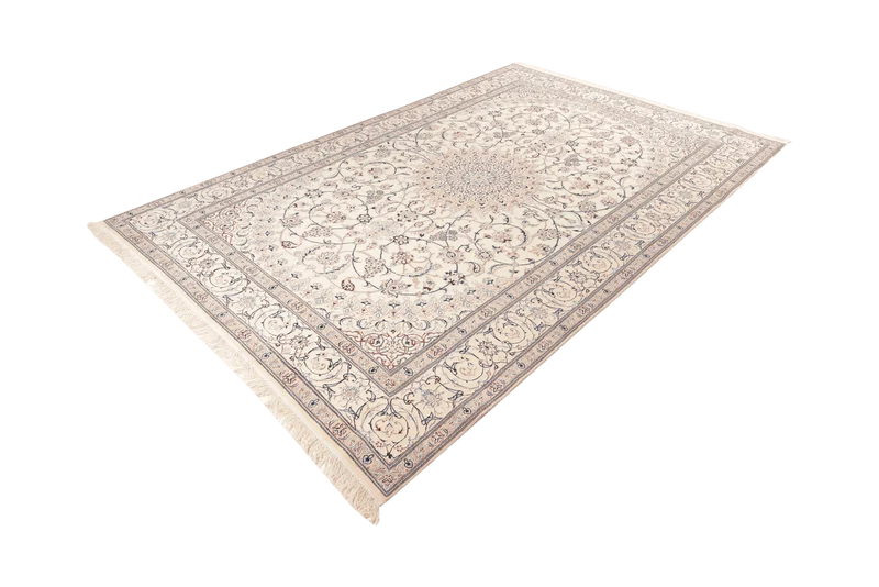Nain 6La · Handgeknüpft – Beige, 272x170 cm