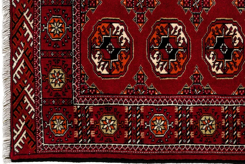 Turkman · Handgeknüpft – Rot, 150x103 cm