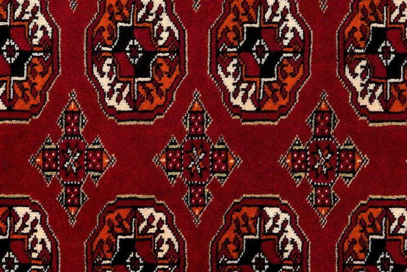 Turkman · Handgeknüpft – Rot, 150x103 cm