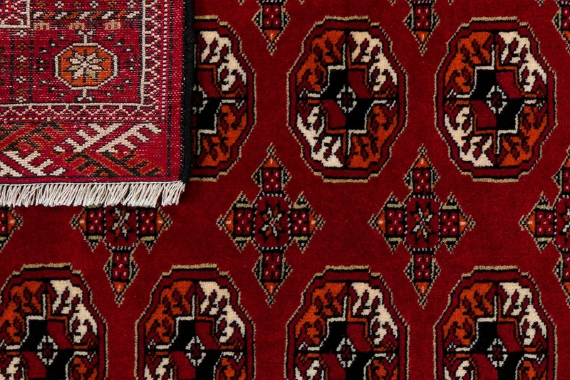 Turkman · Handgeknüpft – Rot, 150x103 cm