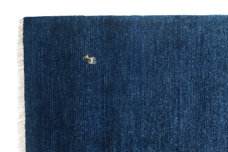 Gabbeh · Handgeknüpft – Blau, 200x152 cm
