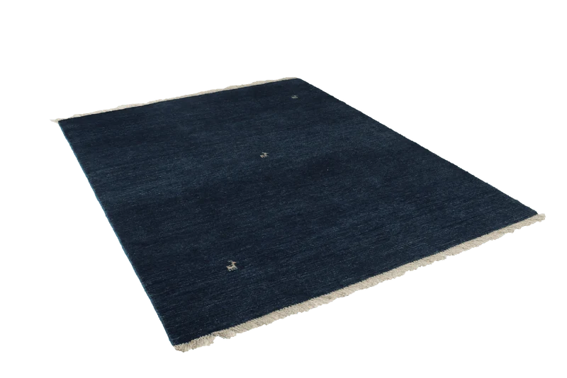 Gabbeh · Handgeknüpft – Blau, 200x152 cm