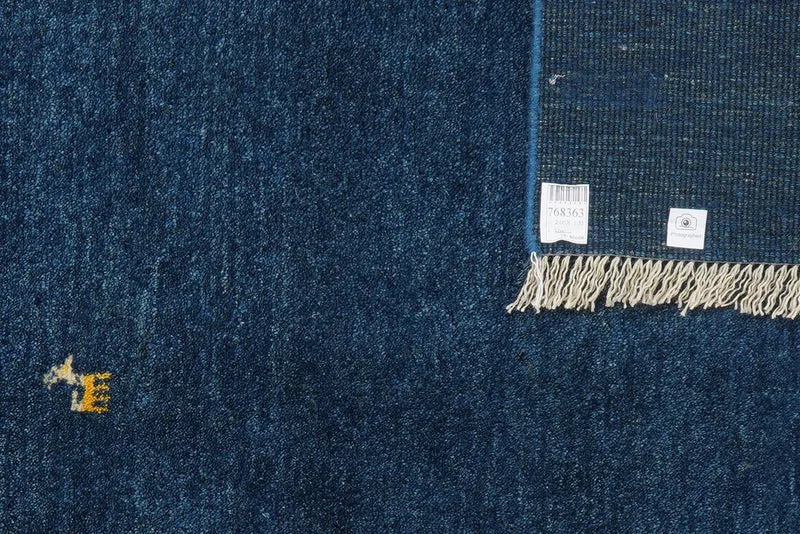 Gabbeh · Handgeknüpft – Blau, 200x152 cm