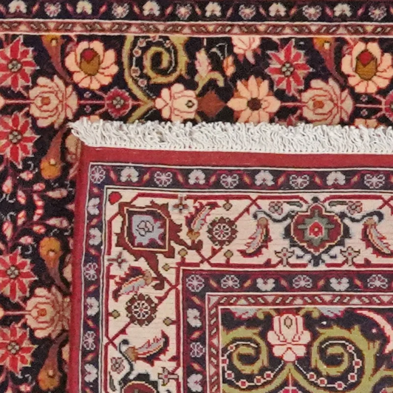 Bidjar Tekkab · Handgeknüpft – Blau, 324x96 cm