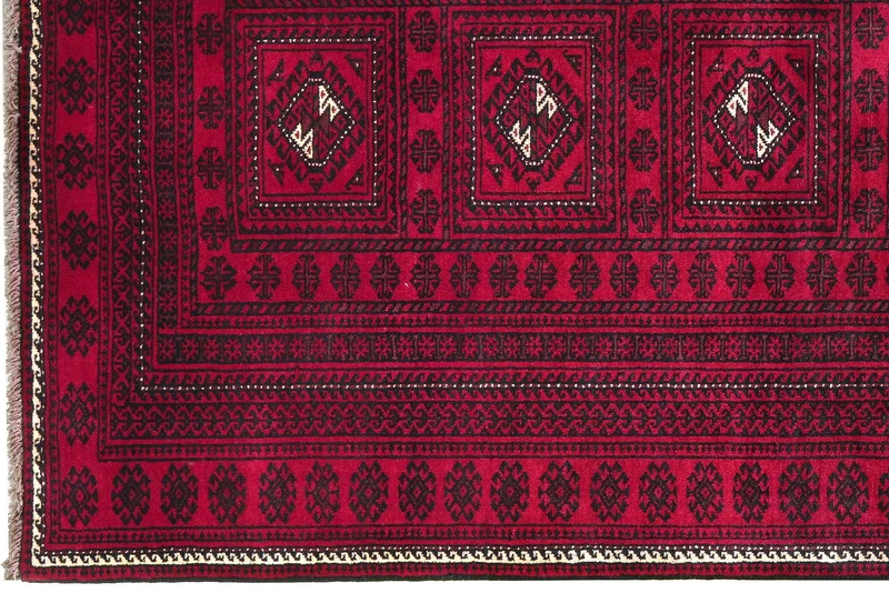 Belutch · Handgeknüpft – Rot, 201x105 cm