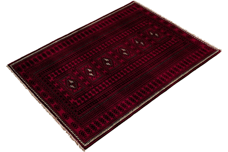 Belutch · Handgeknüpft – Rot, 201x105 cm