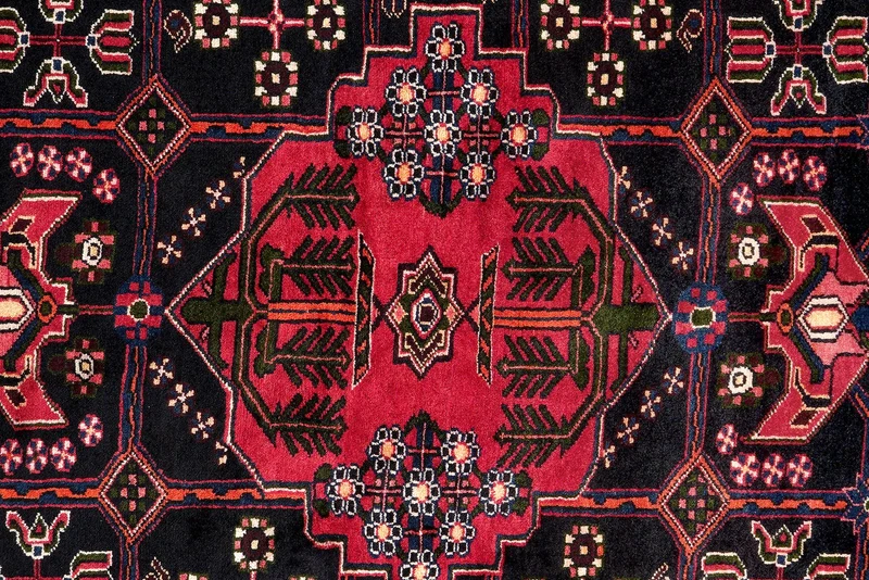 Shahsavan · Handgeknüpft – Schwarz, 227x154 cm