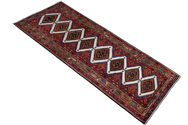Zagheh · Handgeknüpft – Beige, 310x84 cm