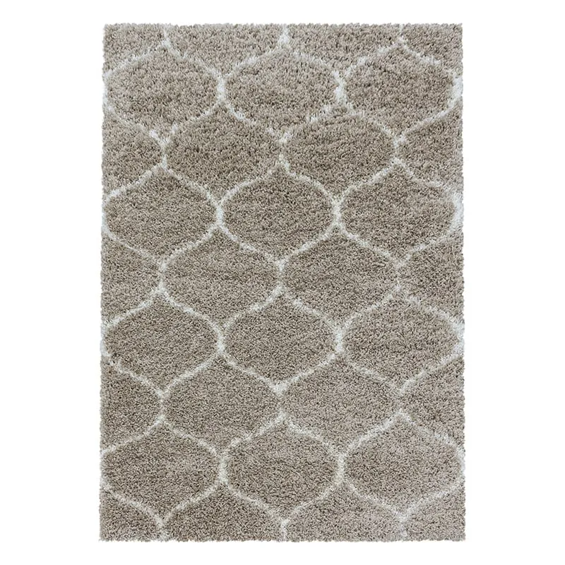 Berberteppich - Agadir Circle Beige Creme