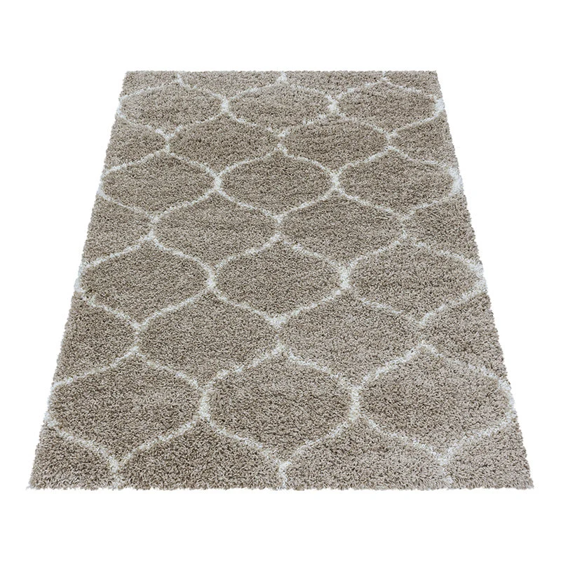 Berberteppich - Agadir Circle Beige Creme