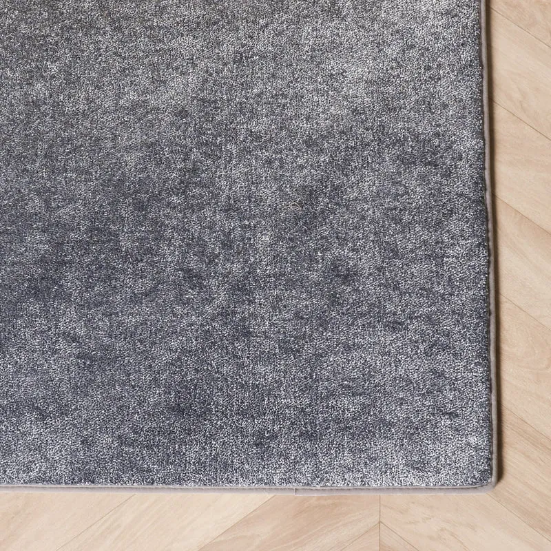 Abstrakter Teppich – Mellow Blau/Terra