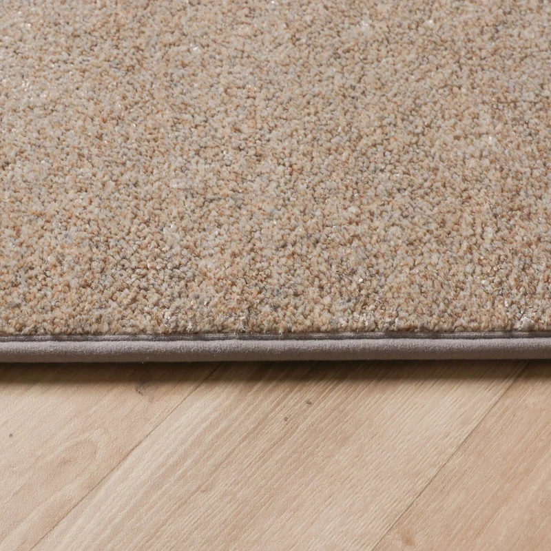 Abstrakter Teppich – Mellow Blau/Taupe