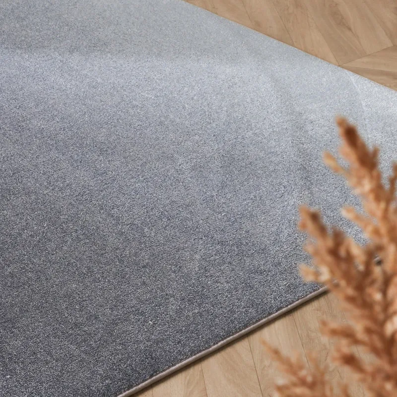Abstrakter Teppich – Mellow Blau