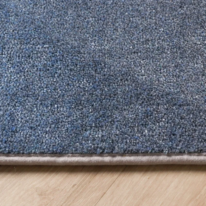 Abstrakter Teppich – Mellow Blau