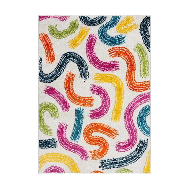 Bunter Kinderteppich - Radiso Doodle Multicolor
