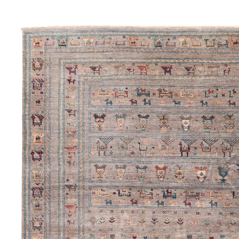 Ariana Teppich 303x402cm - Orientteppich - taupe