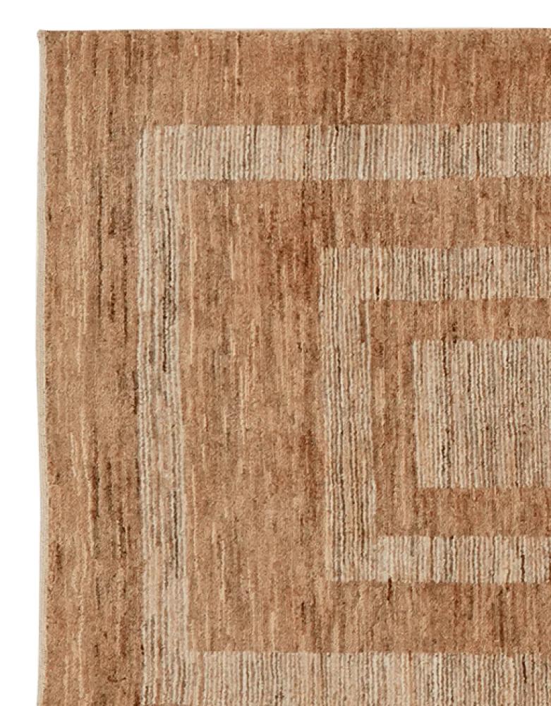 Rizbaf · Handgeknüpft – Braun, 197x82 cm