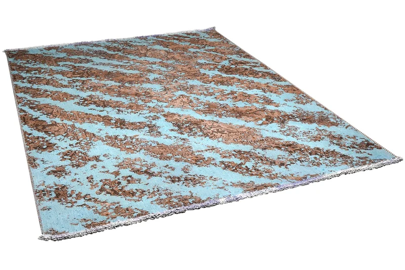Vintage · Handgeknüpft – Blau, 243x171 cm