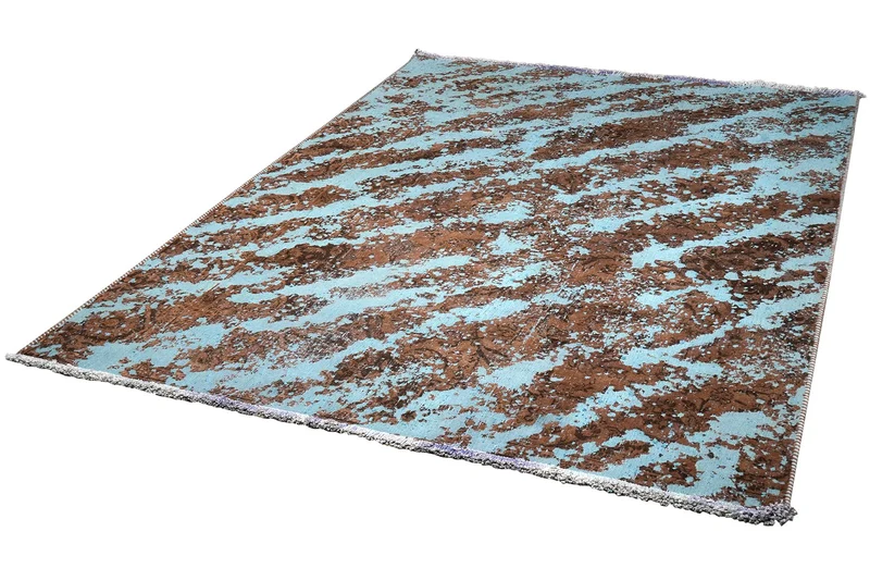 Vintage · Handgeknüpft – Blau, 243x171 cm