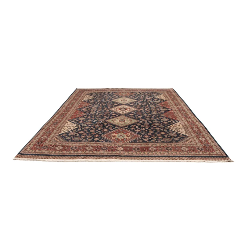 Shiraz Teppich 238x318cm - Perserteppich - dunkelblau