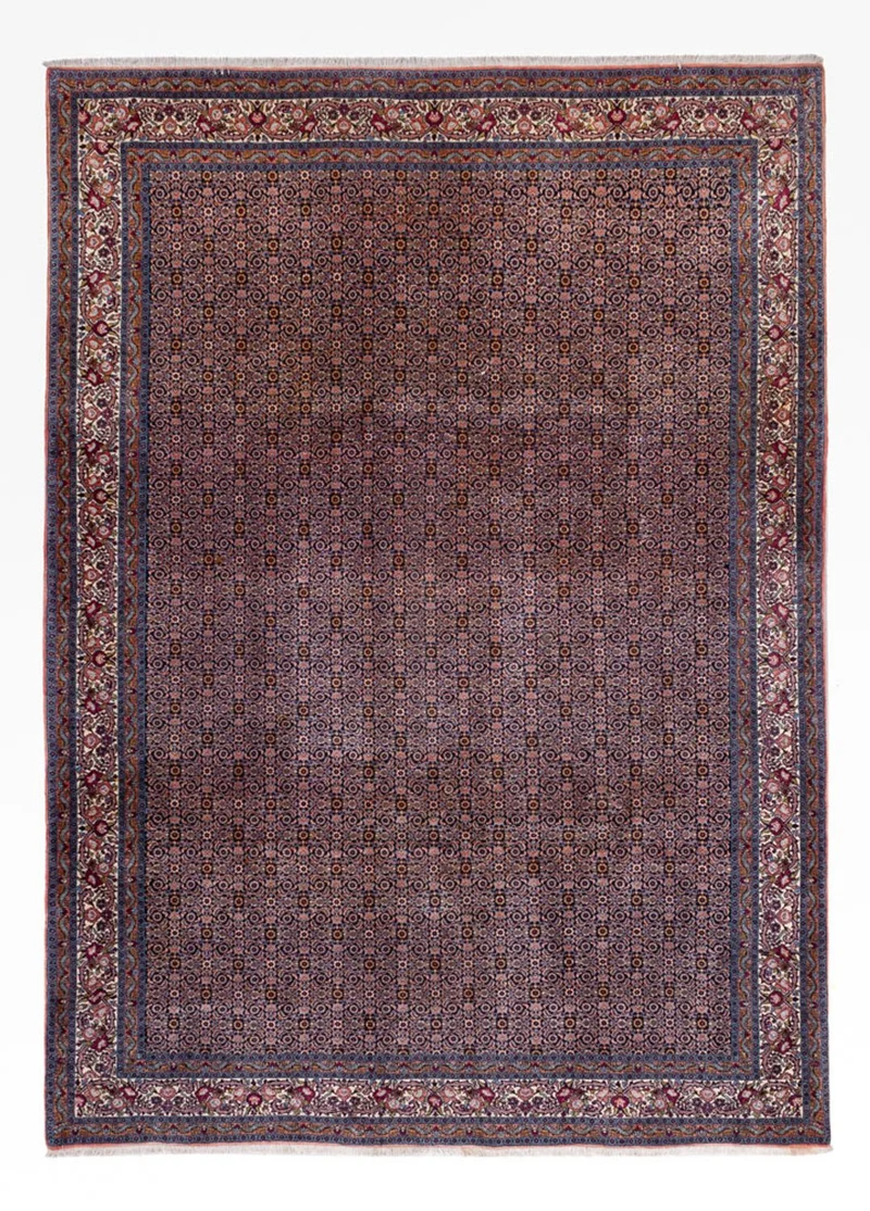 Bidjar - Takab Teppich 252x349cm - Perserteppich - dunkelbeige