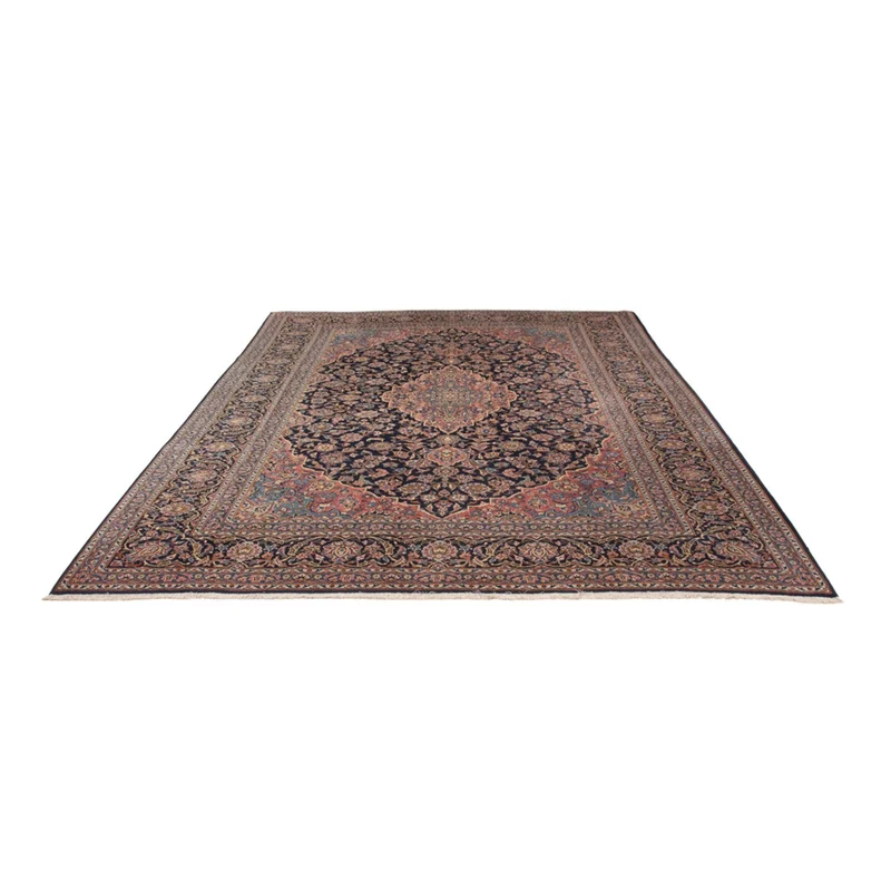 Keshan Teppich 264x355cm - Perserteppich - dunkelbeige