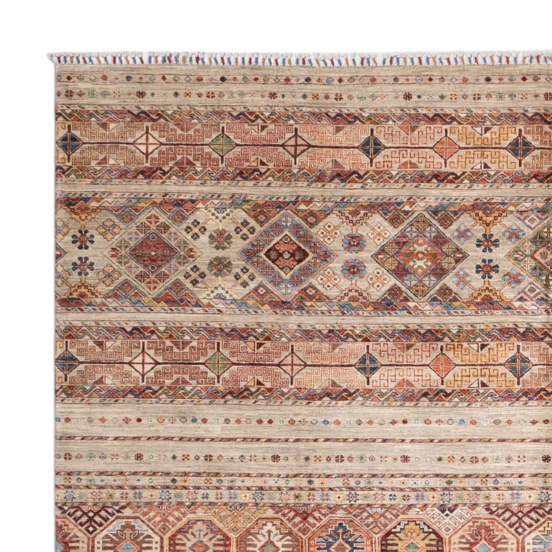 Shal Teppich 302x298cm - Orientteppich - beige