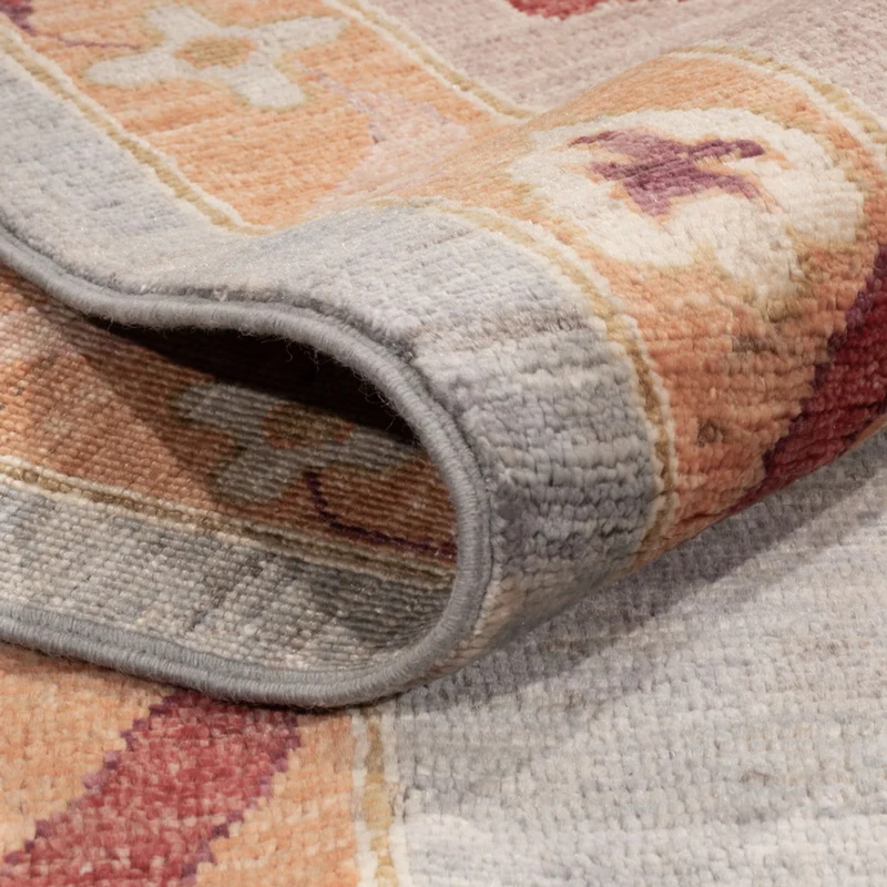 Usak Teppich 298x391cm - Orientteppich - hellblau