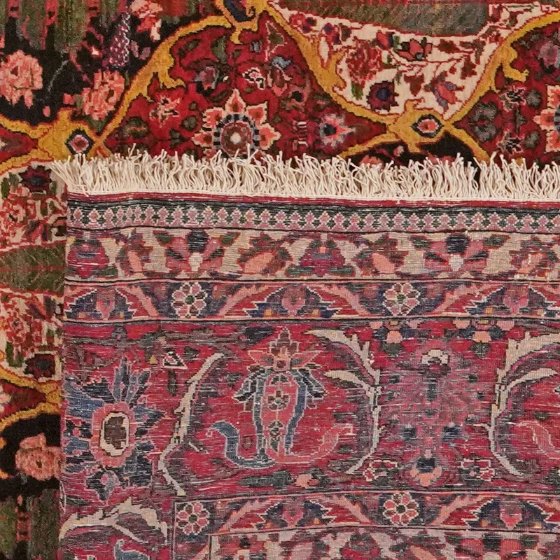 Bakhtiar · Handgeknüpft – Rot, 429x320 cm
