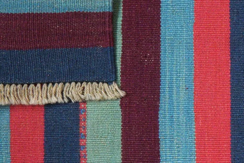 Kelim Gashgai · Handgewebt – Bunt, 205x66 cm