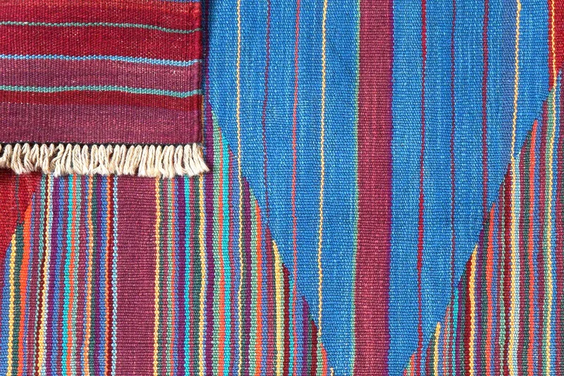 Kelim Gashgai · Handgewebt – Bunt, 150x100 cm
