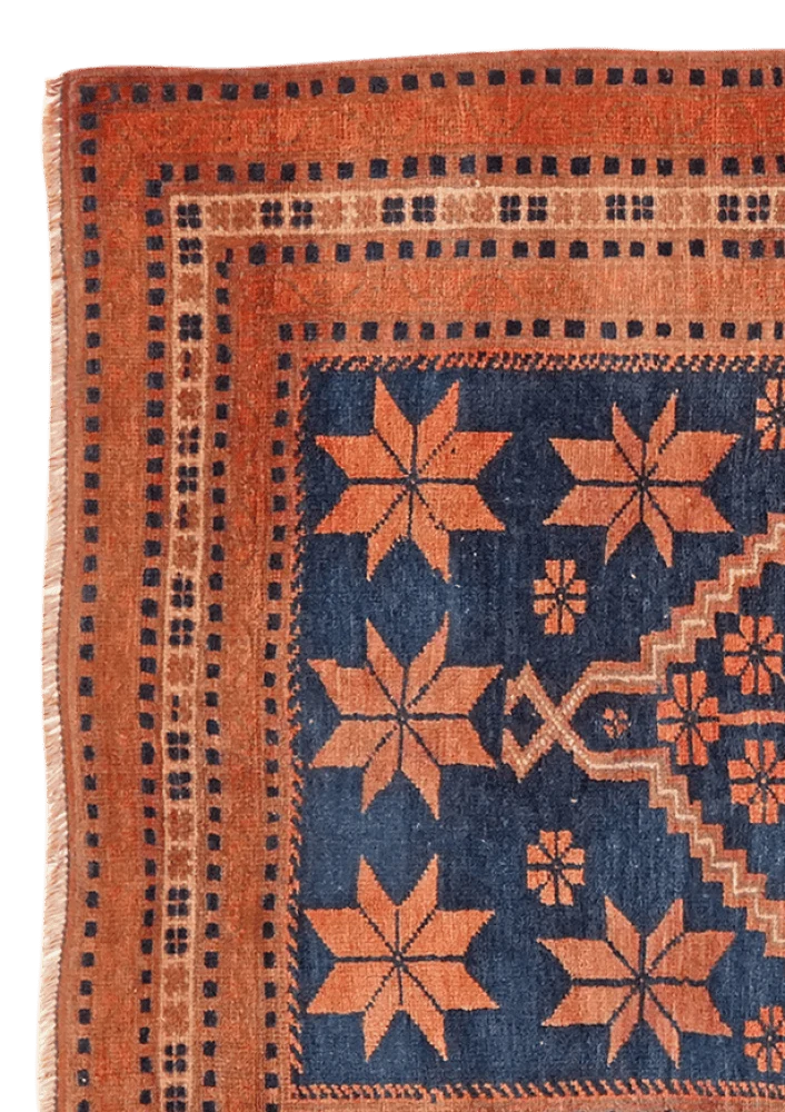 Yagdjibedir · Handgeknüpft – Blau, 195x113 cm