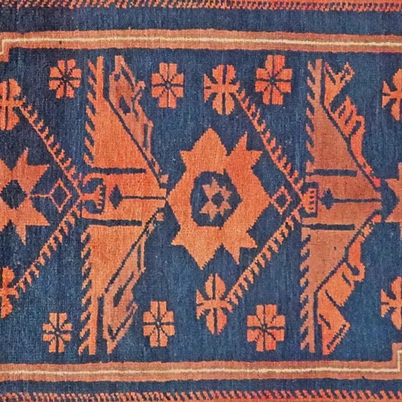 Yagdjibedir · Handgeknüpft – Blau, 195x113 cm