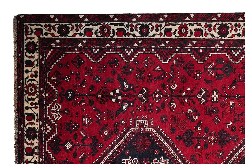 Gashgai · Handgeknüpft – Rot, 291x206 cm