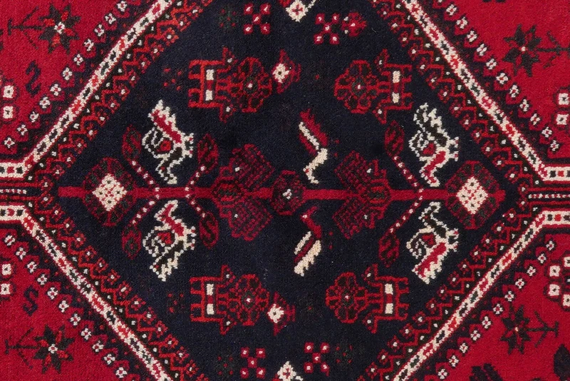 Gashgai · Handgeknüpft – Rot, 291x206 cm