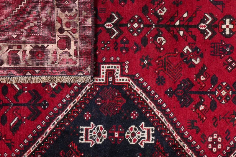 Gashgai · Handgeknüpft – Rot, 291x206 cm