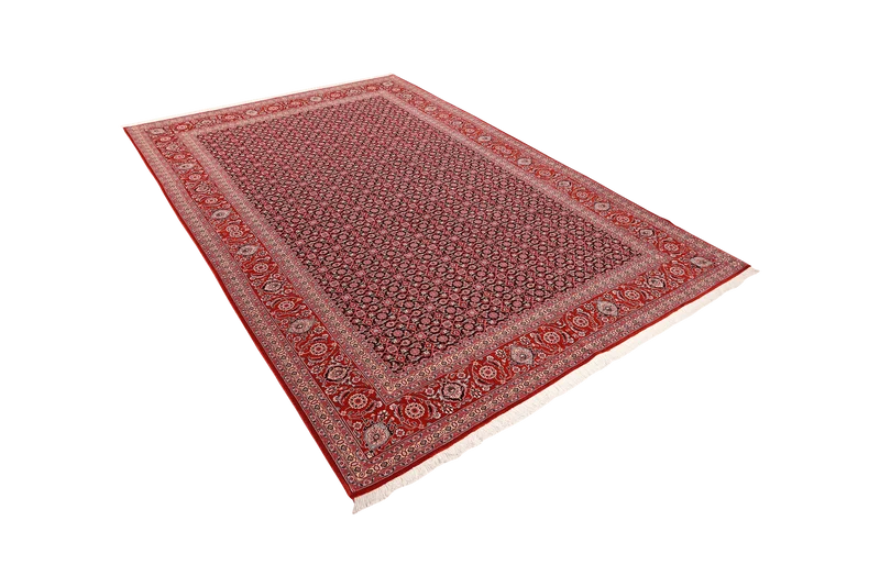 Tabriz 50 Raj · Handgeknüpft – Schwarz, 289x202 cm