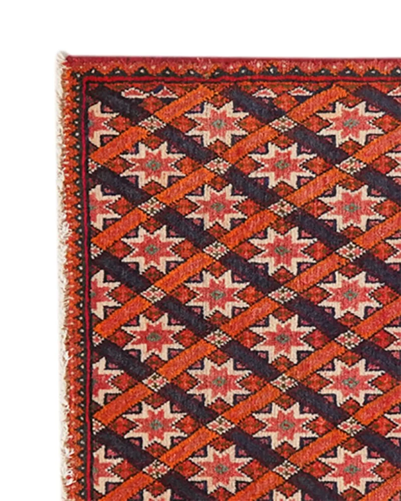 Gashgai · Handgeknüpft – Bunt, 62x66 cm