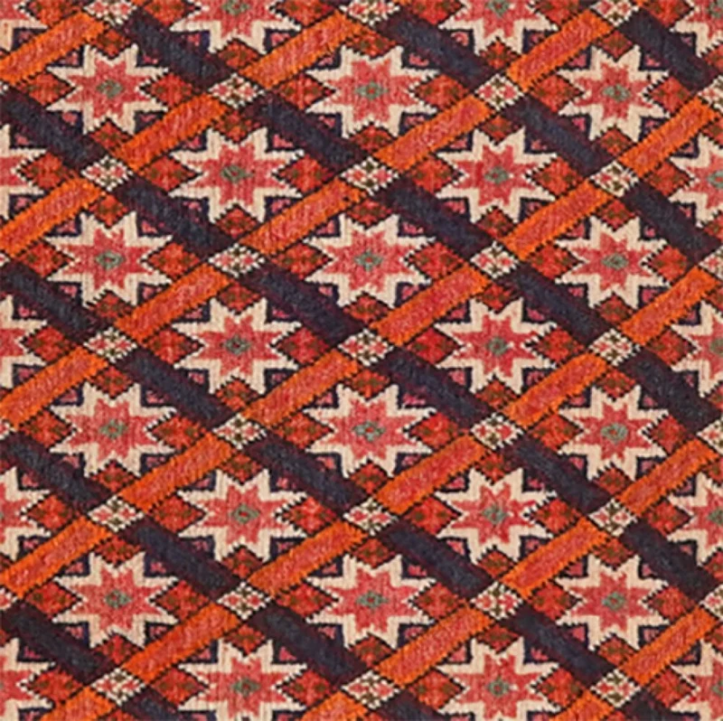 Gashgai · Handgeknüpft – Bunt, 62x66 cm