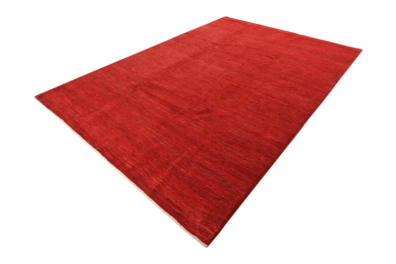Rizbaf · Handgeknüpft – Rot, 295x203 cm